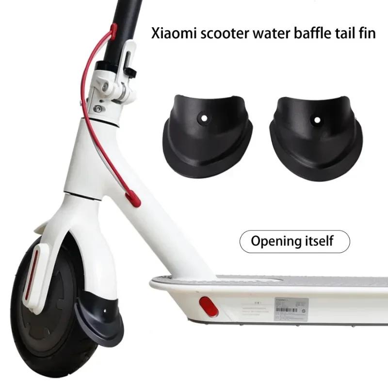 2pcs Front Rear Fender Protection Fish Tail Cover Plastic For Xiaomi M365 /Pro Electric Scooter Protect Accessorie