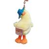Adorable Cartoon Duck Keychain Plush Toy For Backpacks And Bags