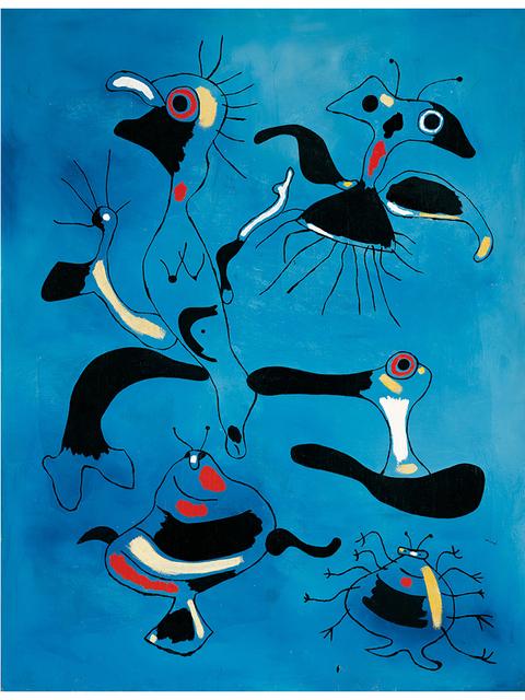 Famous Joan Miro Surrealism Artwork Posters Abstract Canvas Painting Retro Wall Art For Modern Living Room Home Decoration No Frame