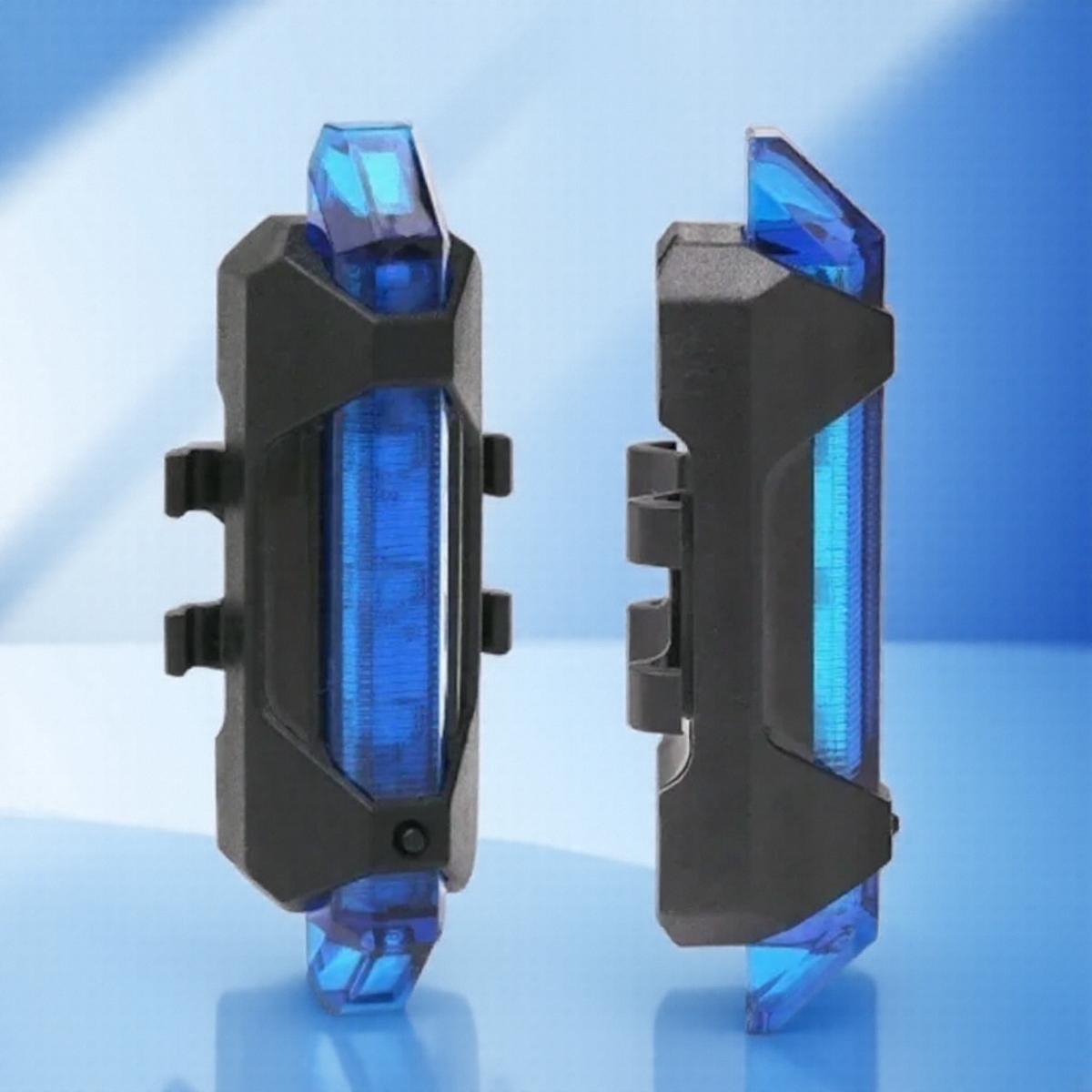 

Водонепроницаемый светодиодный задний фонарь для велосипеда с USB-зарядкой, сигнальный фонарь безопасности для горного велосипеда, задний предупреждающий фонарь для велосипеда