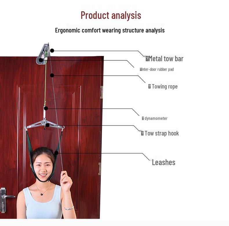 Yonghui Home Door-Hanging Cervical Traction Neck Stretcher Sling