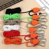 Pulley Ratchets Heavy Duty Rope Clip Hanger Lifting Pulley Lanyard Hanger Kayak Canoe Boat Reflective Rope Lock Tie Down Strap