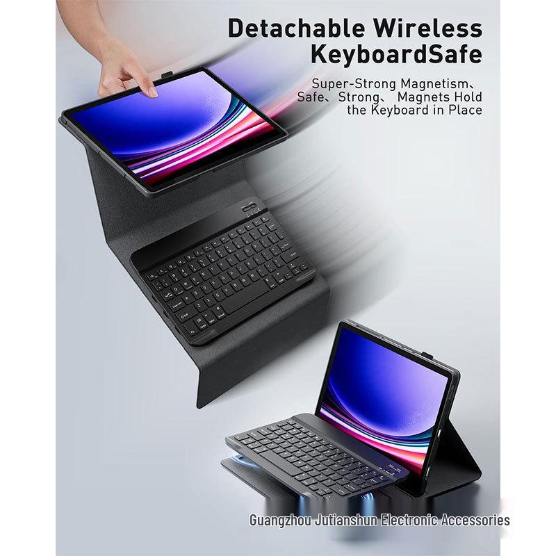 Lenovo Tab 10.1 Tablet Leather Case with Bluetooth Keyboard & Mouse Cover