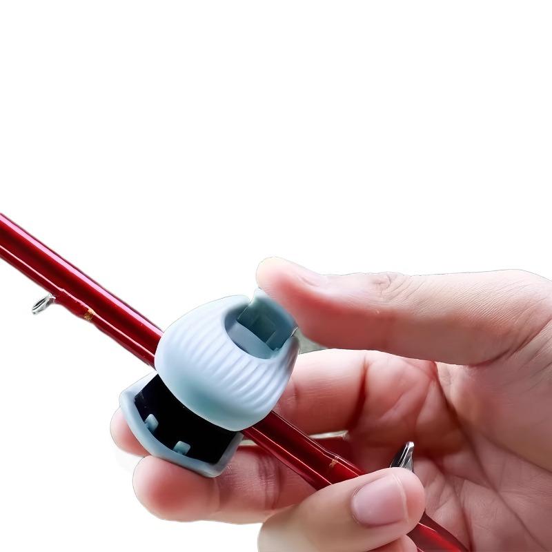 Zwei Positionen Einstellbares Angelruten-Bindegerät, Fester Clip, Multifunktionales Aufbewahrungswunder, Clip-Schutzstange