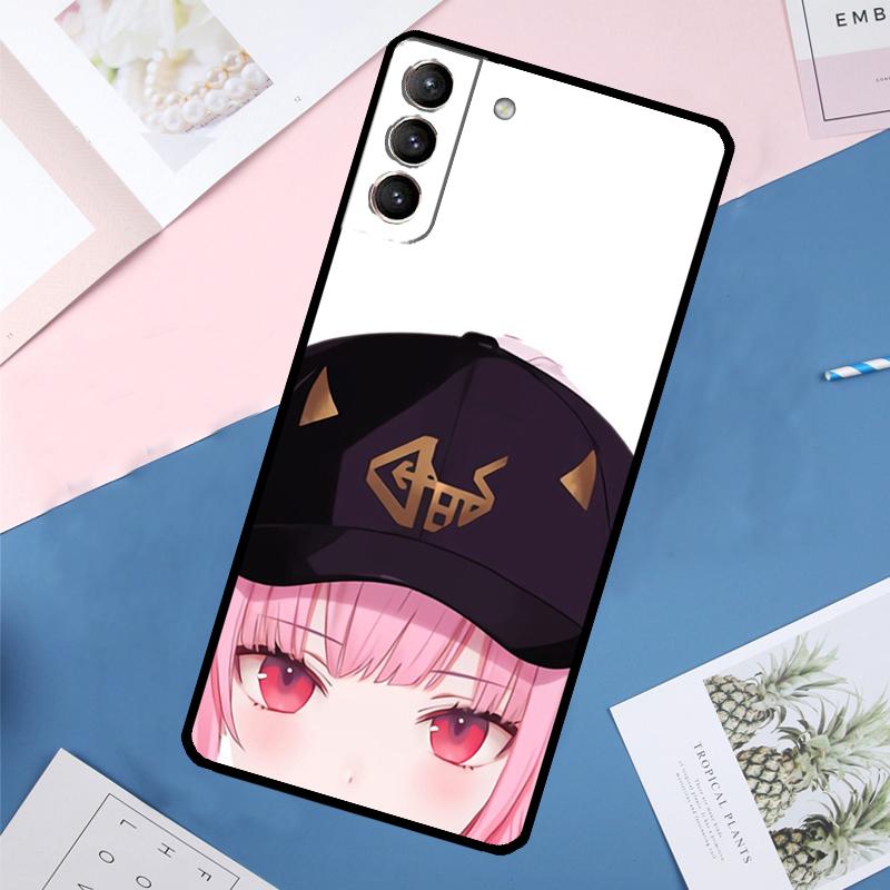 Calliope Mori Hololive Case For Samsung Galaxy S24 Ultra S20 S21 S22 S23 S25 Ultra S9 S10 Plus S25 FE Back Cover
