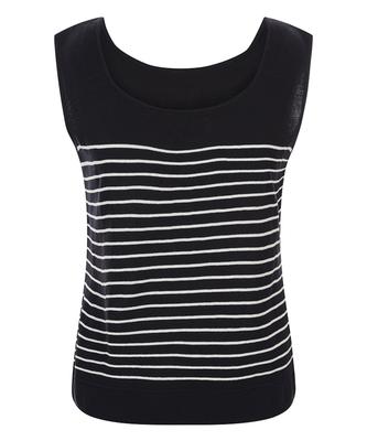 MAREMONTE Striped Sleeveless Knit_M245Mkt28M0
