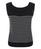 MAREMONTE Striped Sleeveless Knit_M245Mkt28M0