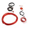 4 Gauge Car Audio Cable Amp Wiring Kit Amplifier Installation Wiring Kit for Subwoofer Speaker