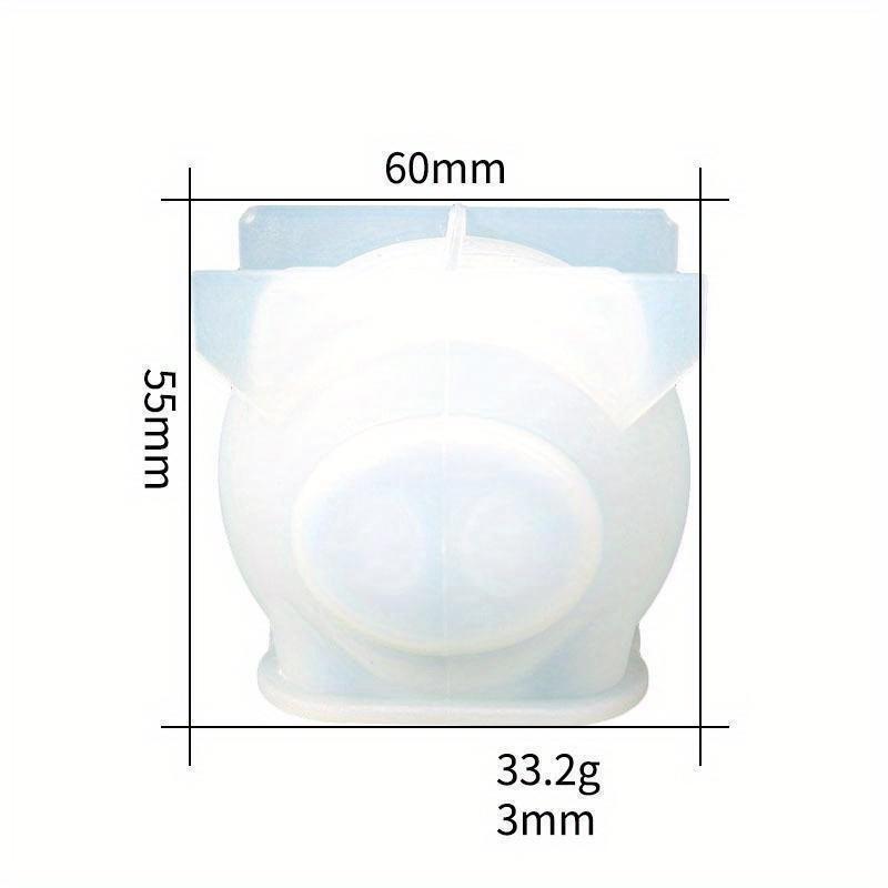 DIY Epoxy Mold Pig Decoration Silicone Mold Epoxy Resin Molds Home Decoration Moulds