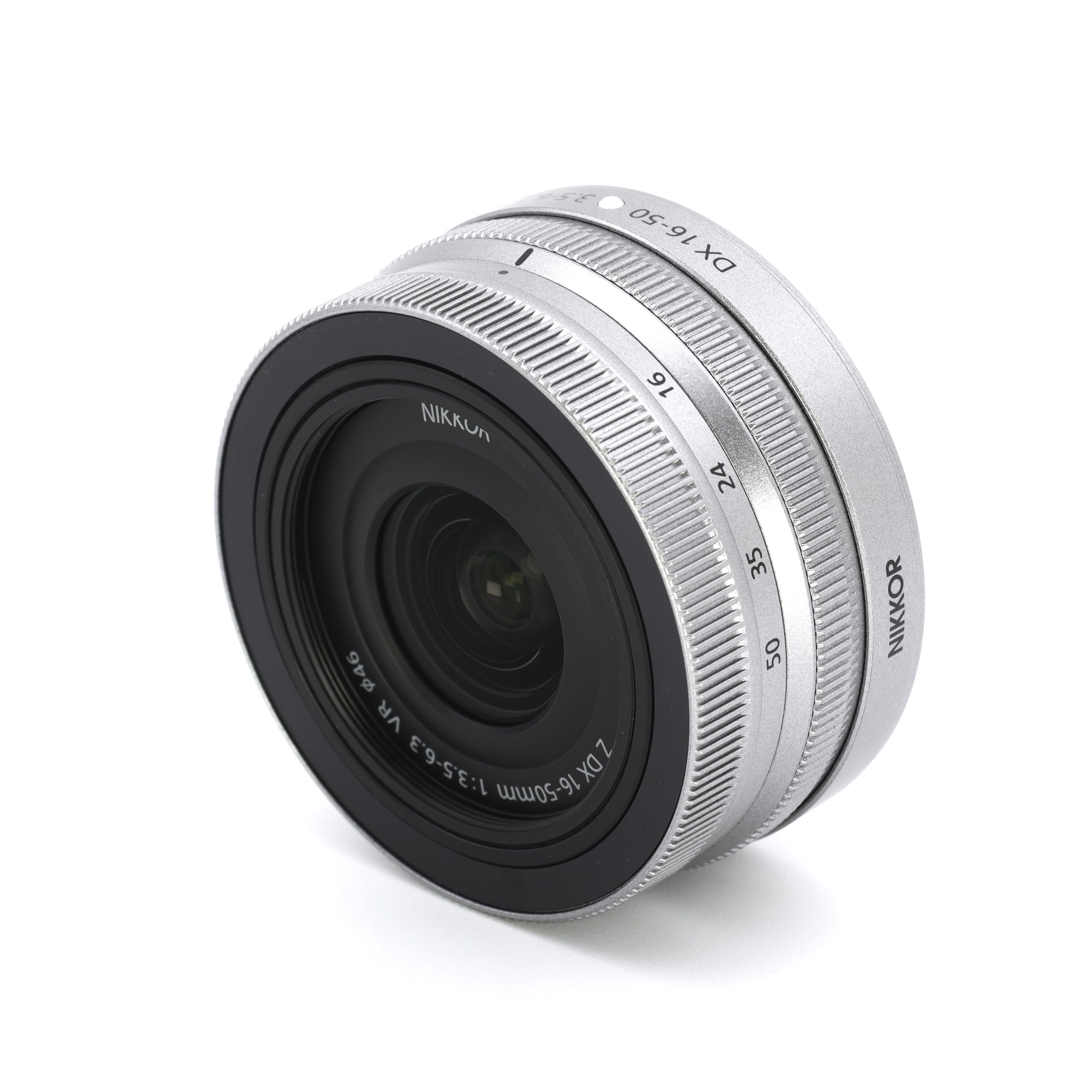 

Nikon NIKKOR Z DX VR Standard Zoom Z DX 16-50mm f/3.5-6.3 Lens, Silver, Mount, Lens, NZDXVR16-50SL