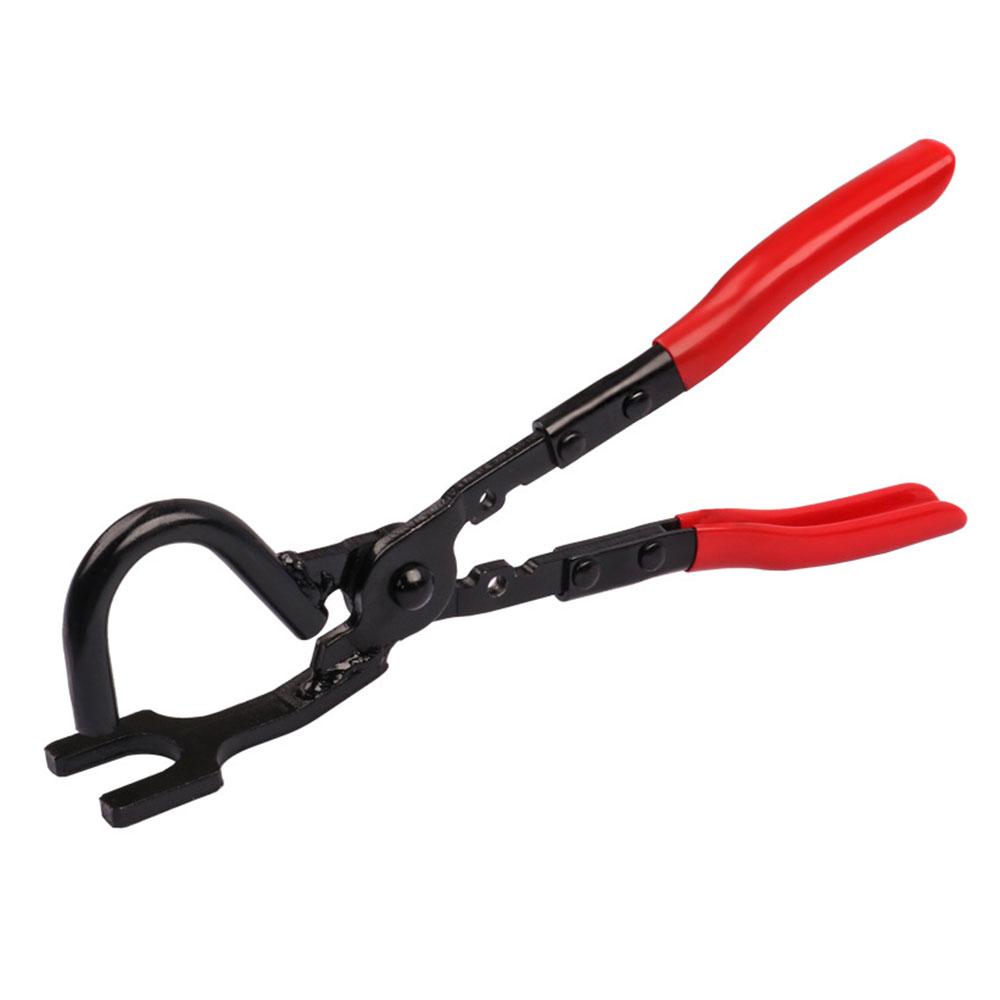 

Съемник для снятия подвески выхлопа Инструмент для снятия выхлопной трубы Автомобильный выхлоп Резиновые подушки Плоскогубцы Инструмент с нескользящей рукояткой Инструмент для разборки красный