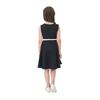Girls' Sleeveless A-line Belted Dress - 7 Colors Available