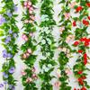 Morning Glory Rattan Green Leaf Ceiling Vine Artificial Decoration