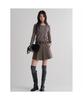 8SECONDS Suede Belted Skirt Beige