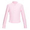 Girls Ballet Leotard Long Sleeve Front Open Dance Top Kids Gymnastics Training Wear Slim Breathable Base Layer
