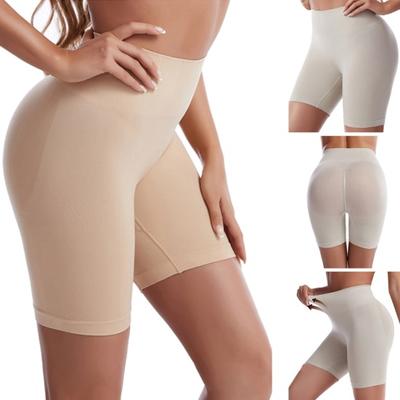 Women Shape Shorts High Waist Tummy Control Compression Safety Boyshort Invisible Under Dress Seamless Underwear Smooth Control Panties
