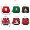 1-20PCS Tinplate Handbag Candy Box Children's Gifts Small Tin Box Mini Handbag Christmas Decoration Supplies Christmas Candy Box