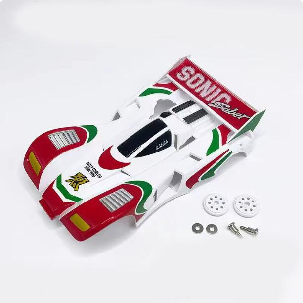 Jie Pin Painted Car Shell Cover Housing Spare Parts For 1/32 Tamiya Mini 4Wd Racing Car Model