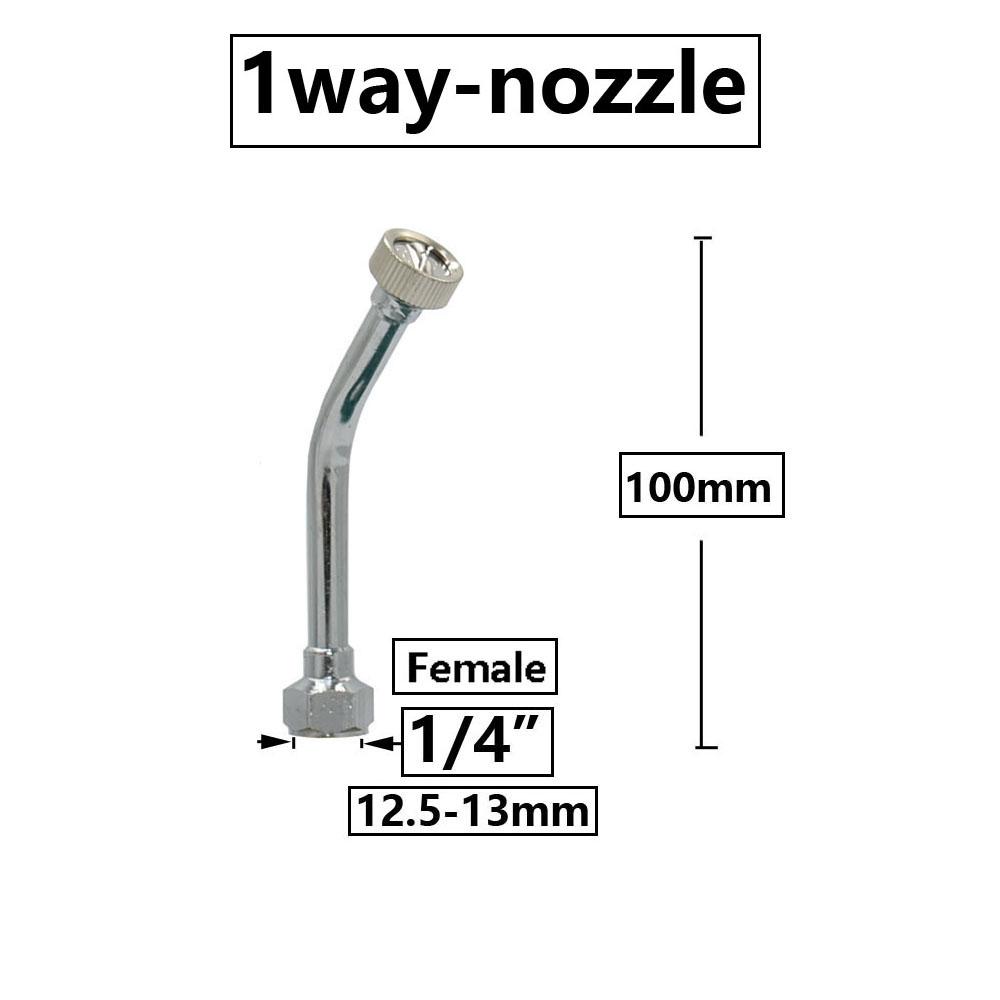 

1/4 1/2 Thread 1~5 Heads M14 High Pressure Farm Garden Electric Sprayer Nozzle Sprinkler Superfine Atomization Misting Spray