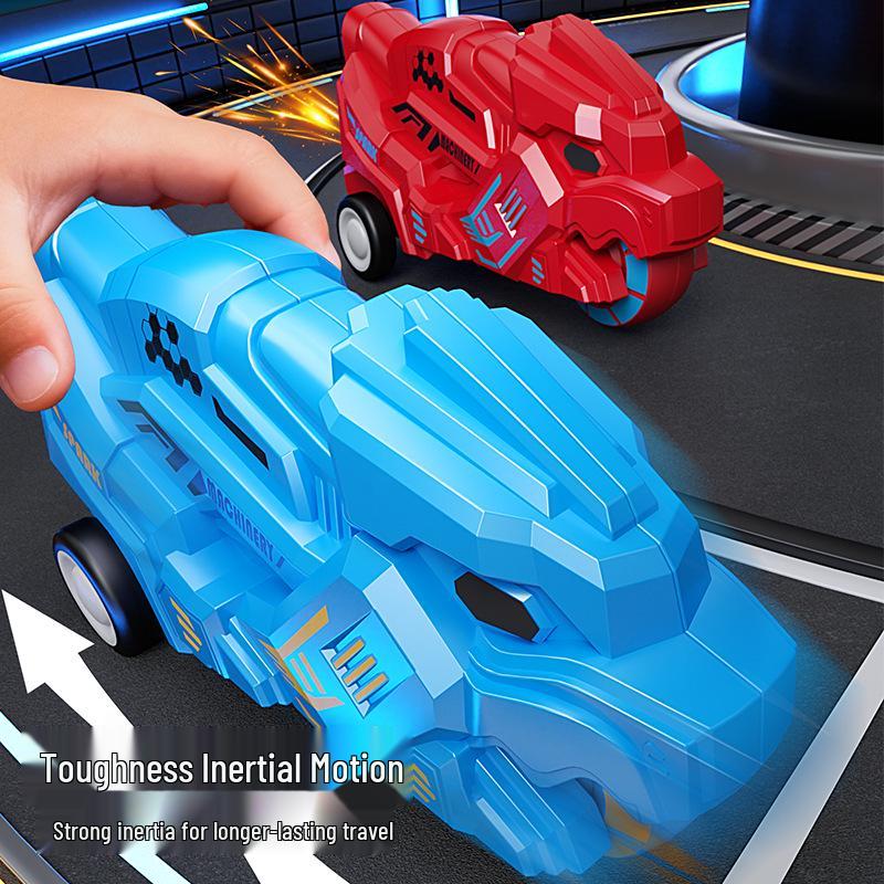 Spark Stone War Chariot Inertial Off-road Toy for Kids - Fire-breathing, Creative Sliding Vehicle