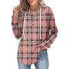 Women's Fashion Women's Lightweight Long Sleeve Pullover With Pockets Preppy Graphic Hoodie