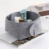 3Pcs Foldable Felt Storage Boxes Multi-Functional Home Organizer Baskets for Cosmetics, Stationery & Small Items