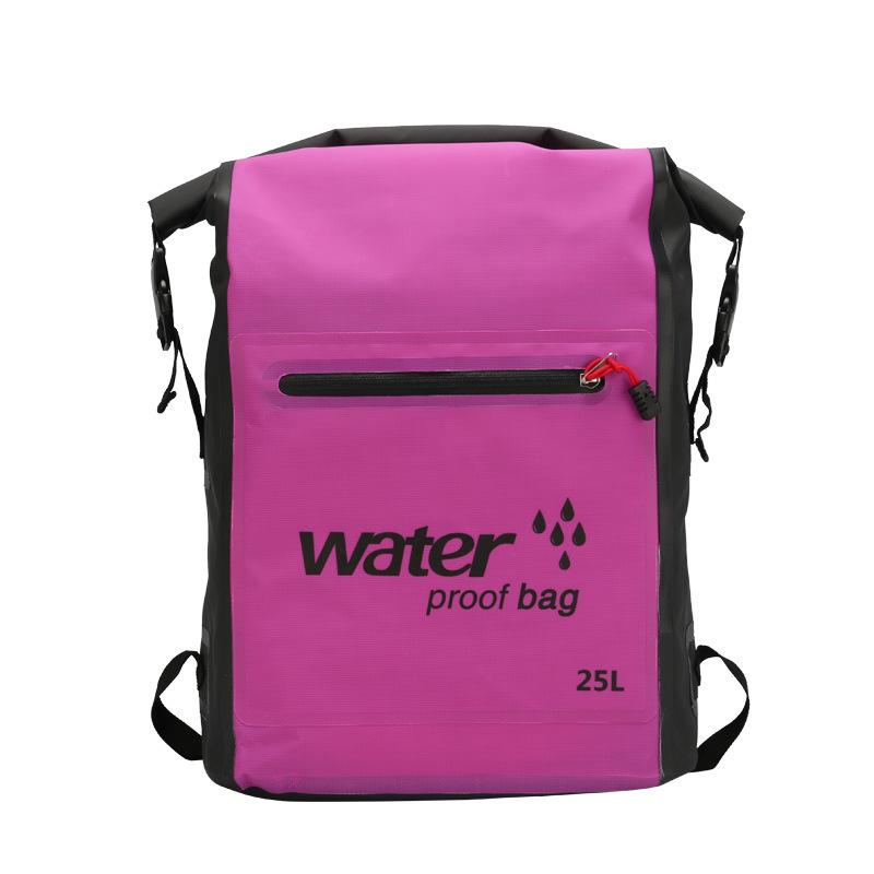 Sac étanche d'extérieur pour plage et natation - Sac à dos seau de rafting en PVC