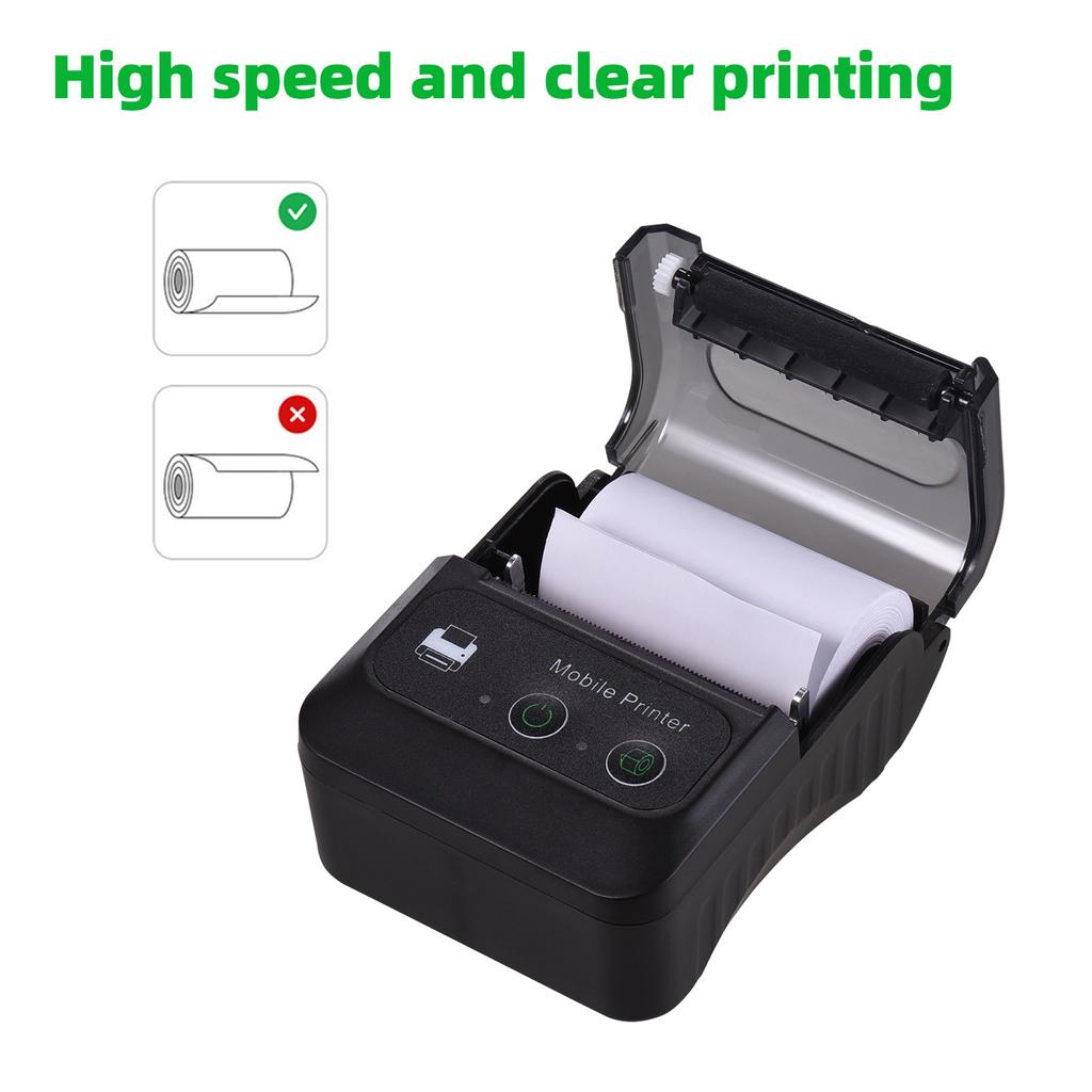 Thermal Receipt Printer 58mm Bluetooth USB Portable Restaurant Kitchen Printer for Android for Win