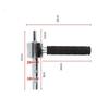 Versatile 18mm20mm Hex Adapter For Electric Ice Auger With Anti-Slip Grip High-selling Power Tool Accessories