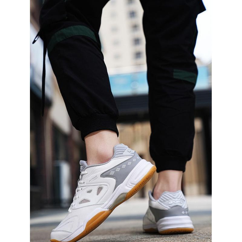 Badminton Shoes Men's Beef Tendon Sole Non-slip Tennis Shoes Table Tennis Shoes Training Shoes Large Size 46 47 48 Sneakers