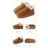 Women Winter Snow Boots Fleece Lined Thick Sole Warm Outdoor Cold Resistant Large Size