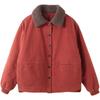 Autumn and Winter New Korean Version Fashionable Age-reducing Foreign Loose Large Size Meat-covered Lamb Wool Retro Velvet Short Coat