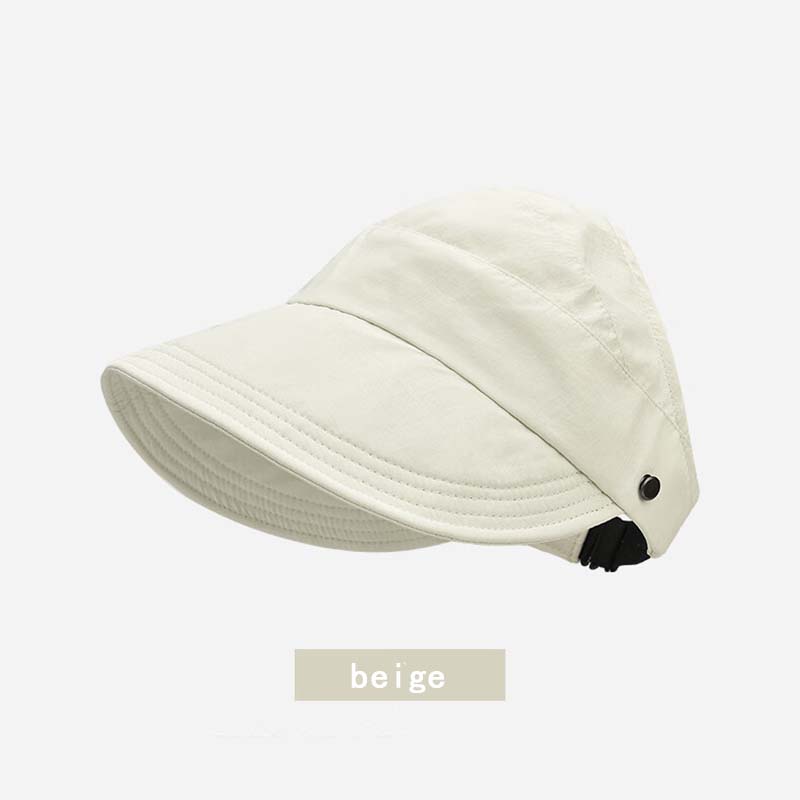 

Женские козырьки Модные шляпы для защиты от солнца Креативный дизайн с крючком для маски для лица Шляпы Новый продукт Летняя шляпа от солнца Одежда Аксессуар 54-61CM