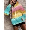 Fashionable Comfortable Oversized Leisure Versatile Long Sleeved Hoodies Autumn Winter Loose Flower 3D Pullover Women's Hoodies