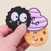Self-Adhesive Cartoon Plush Embroidery Patches for Clothing and Accessories Repair