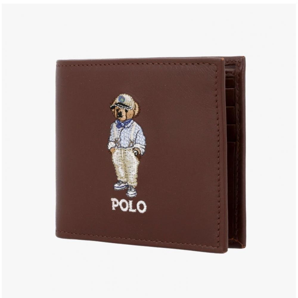 Polo Ralph Lauren 405952090001 Bear Bifold Wallet