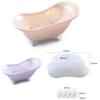 DIY Hbathtub Soap Dish Epoxy Resin Mold Bathtub Storage Box Tray Mirror Silicone Mould Home Decoration LS