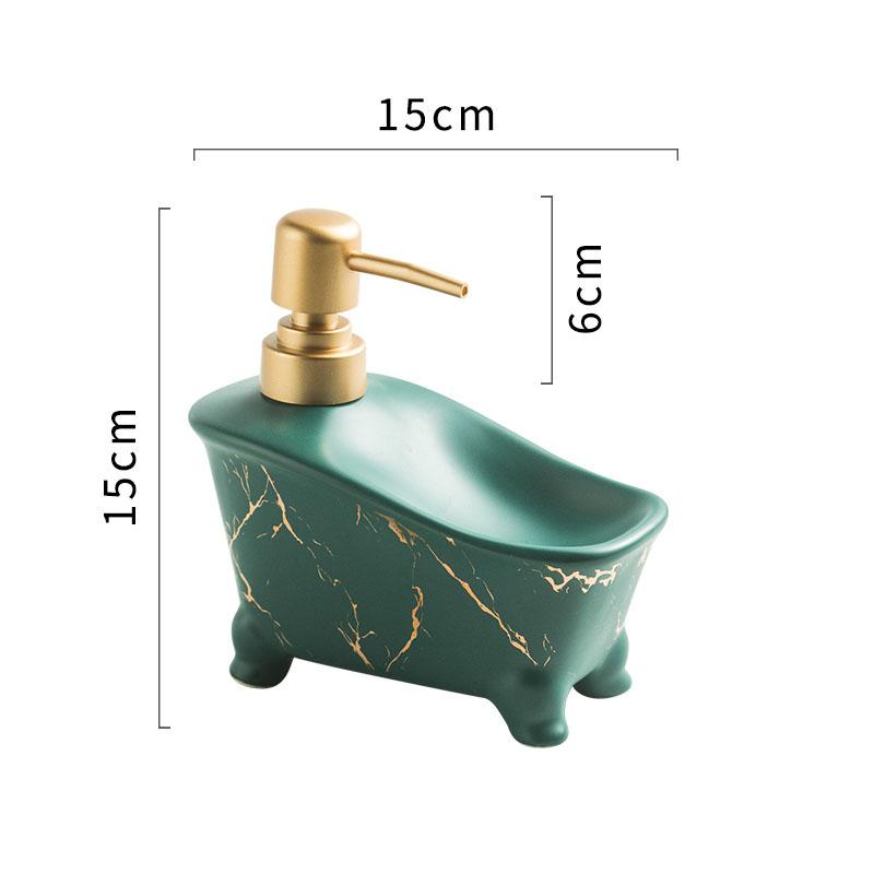 Schwarz/Weiß/Grün Badezimmer Flüssigseifenspender Hotel Apartment Haushalt Handwaschflüssigkeit Flasche Shampooflasche Seifenschale