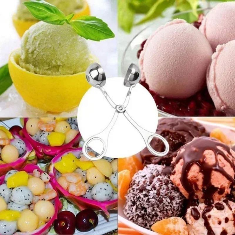 Stainless Steel Meatball Clips Meatballs Maker Tool Non Stick Stuffed Meat Balls Fish Ball Rice Ball Making Mold Kitchen Gadgets