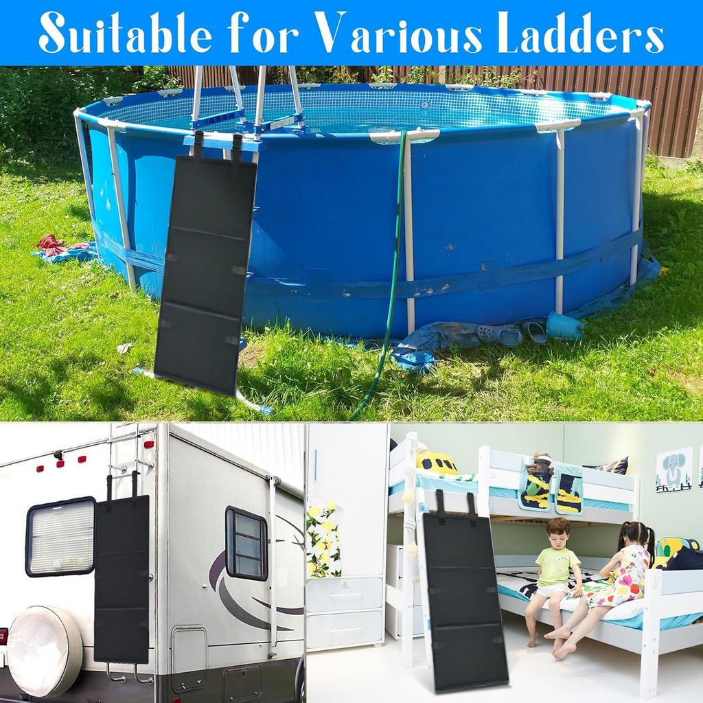 Childrens Bunk Bed Ladder Anti Slip Cover Thickened Scratch Resistant Safety Lock For Home And Dorm Use