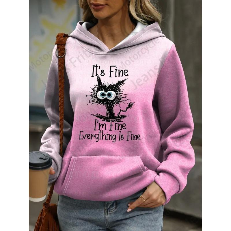

Cartoon Anime Cat 3d Print Hoodie Women Fashion Oversized Hoodies Women Sweat Coat Manga Sweatshirt Animal Pullover Girl Clothes XL