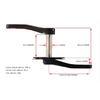 Ultralight Children's Bicycle Crank 110mm 127mm 140mm 150mm 155mm 160mm Crankset for Kid Support 7-12 Speed Bike Accessories