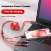 ZAG1 2026 Hot Interior Stickers 100W Car Interior Charging Data Cable Scalable 3 In 1 Phone Charger For Lexus ES300 RX330 RX300 GS300