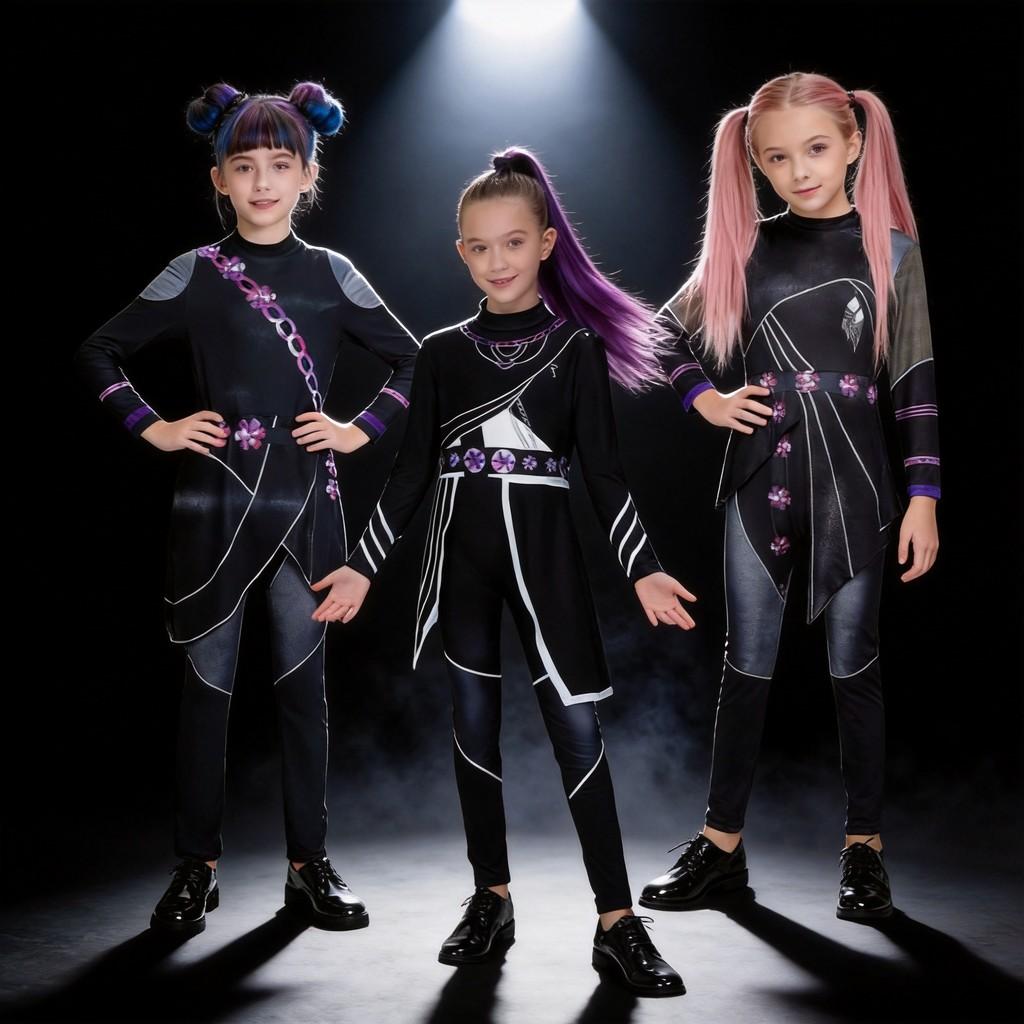 Kpop Dämonenjäger Rumi Zoey Mira Cosplay Catsuit Aus Kunstleder für Halloween Party Performance