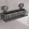 No Need To Drill Suction Cup Toothbrush Storage Rack, Bathroom Mouthwash Cup Hanging Rack, Electric Toothbrush Holder With Cup