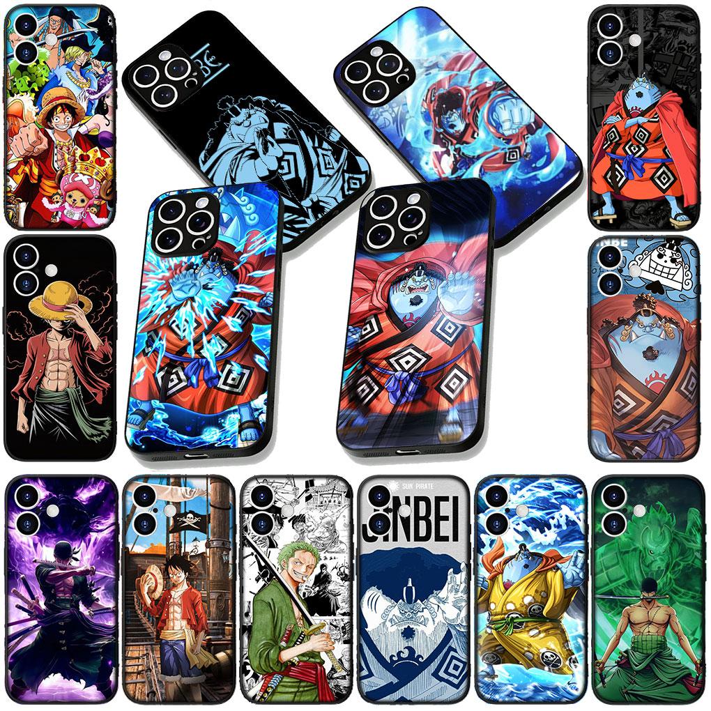 Jinbe One Luffy Pieces Roronoa Zoro Phone Cover for Samsung Galaxy Note 20 9 8 S8 S10 S9 Plus A54 A33 A21S A31 M21 S10E A17 Case