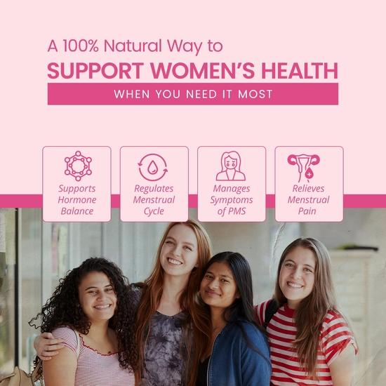 Smartveda Women's Wellness Tea | Herbal Tea Blend with Shatavari, Cinnamon, Ashoka, Chamomile, 15+ Herbs | 20 Tea Bags