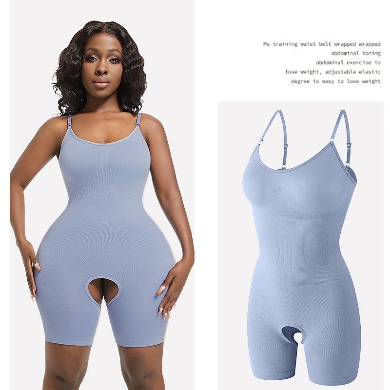 Womens One Piece Full Body Shaper Thin Tummy Control Butt Lifting Postpartum Shapewear