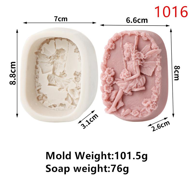 Leśna Dziewczyna Wróżka Kwiatowa Silikonowa Forma do Mydła DIY Elf Anioł Dziewczyna Świeca Żywica Gips Ręcznie Robione Mydło Wosk Glinka Artystyczne Rzemiosło Wystrój Domu