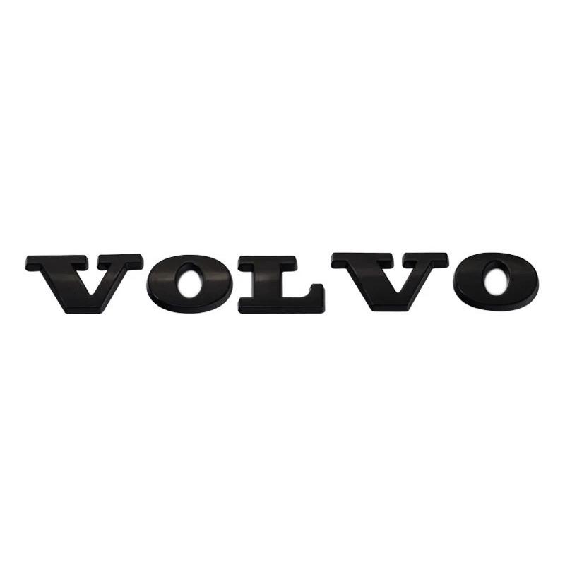 

3D Metal Car Trunk Emblem Decal Letters Sticker Badge Accessories For Volvo XC90 V90 V60 XC60 V40 S80 S60 S90 C40 XC40 V70 XC70 чорний